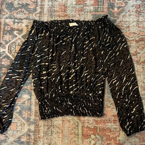 Michael Kors Tops - Leopard print Michael Kors top